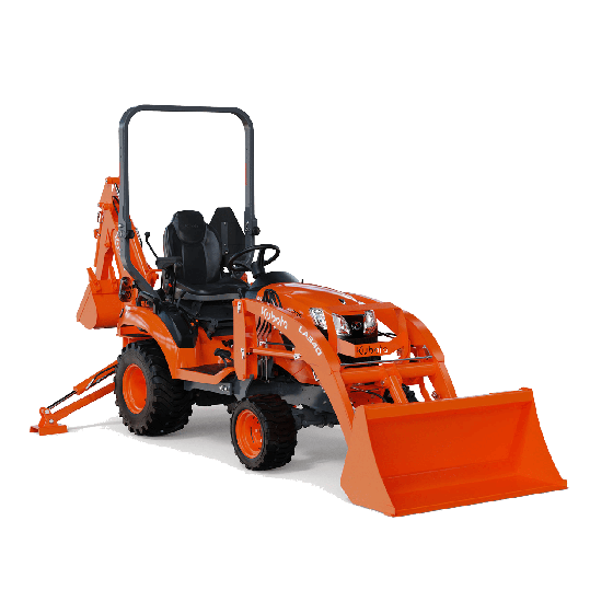 Kubota BX23S — Sub-Compact Tractor · Loader · Backhoe