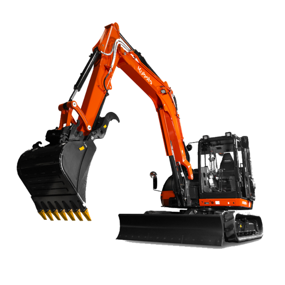 Kubota KX080-5 — 8+ Ton · Flagship